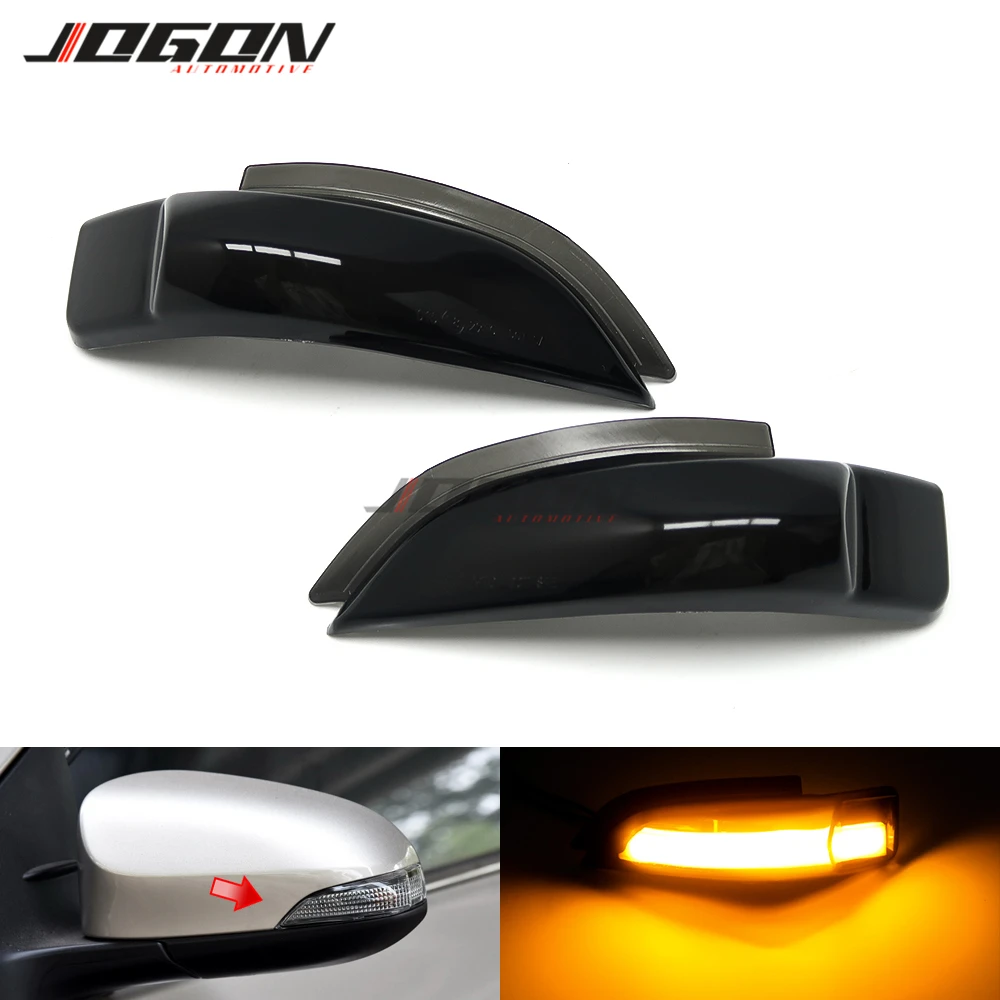 For Toyota CHR C-HR 2017 2018 LED Dynamic Turn Signal Light Sequential Side Wing Rearview Mirror Indicator Lamp