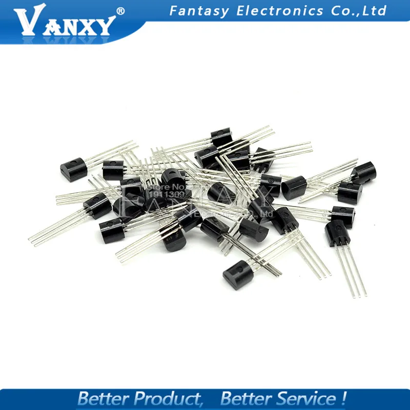 100PCS 2N7000 TO92 Small Signal MOSFET 200 mAmps, 60 Volts N-Channel TO-92 Original and new