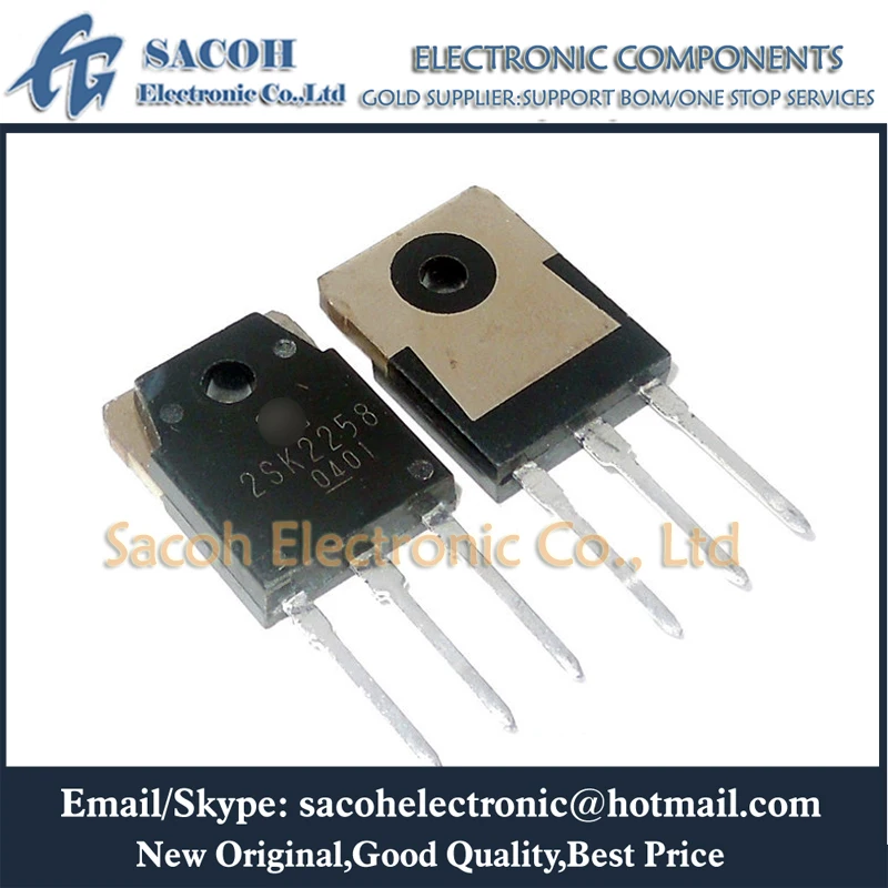 

10Pcs 2SK2258-01 2SK2258 or 2SK2257 TO-3P 4A 1000V Power MOSFET