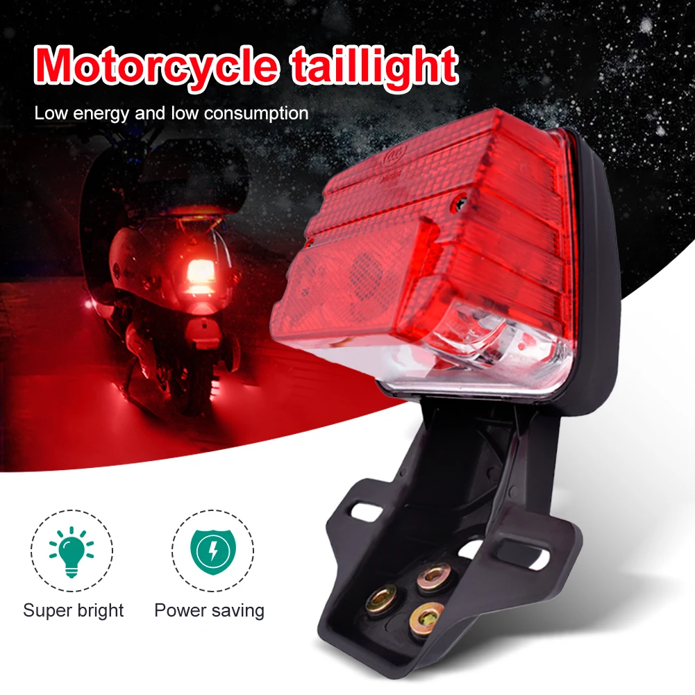 

Upgraded Motorcycle LED Turn Signal Light Rear Brake Taillight for CG125 CT 70 CT 90 Motorcycle Indicator Blinker Light CSV