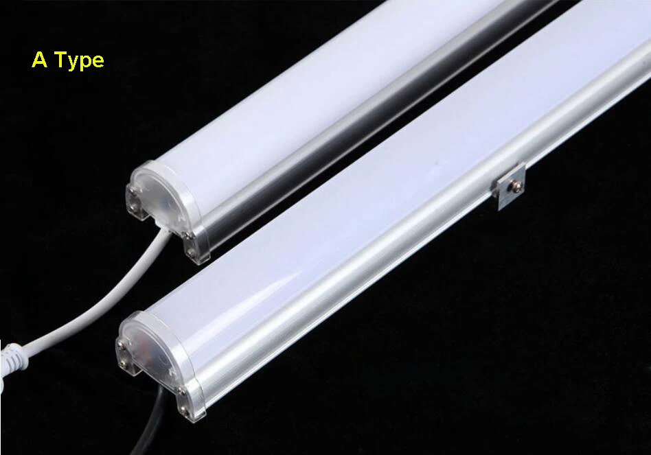 10pcs LED Digital Tube Bar Guardrail RGB Changeable Tube Strip Colorful Outdoor Waterproof Line Light Neon Advertising Sign