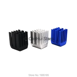 20Pc/Set 9*9*12mm Aluminum Cooling Heat Sink Chip RAM Radiator Heatsink Cooler Gdstime Aluminum Mini IC Chipset Cooling 9x9x12mm