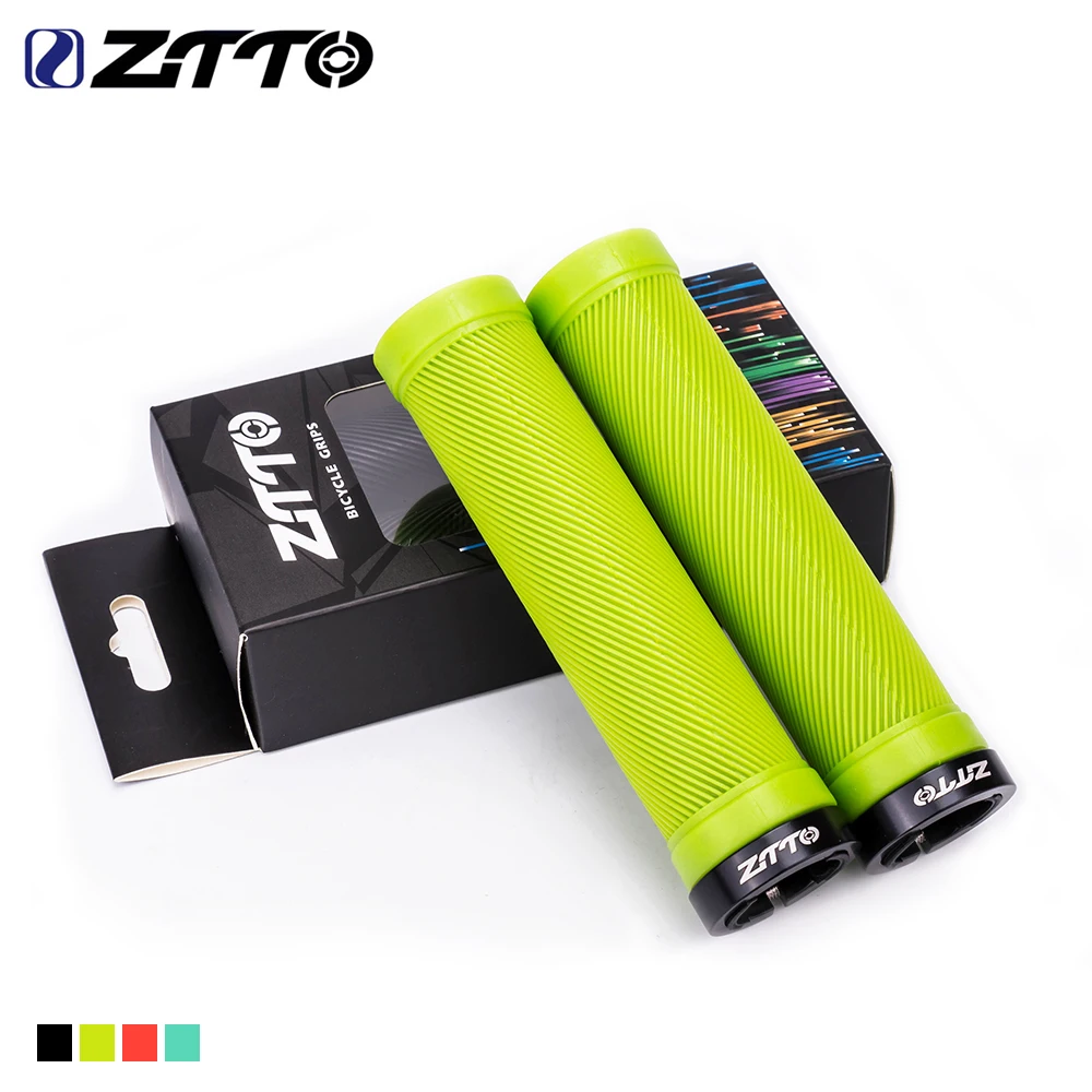 ZTTO MTB Road Bike Handlebar Fixed Gear Lockable Anti-Slip Bicycle Grips Shock-Proof Alloy Lockable Cycling Parts