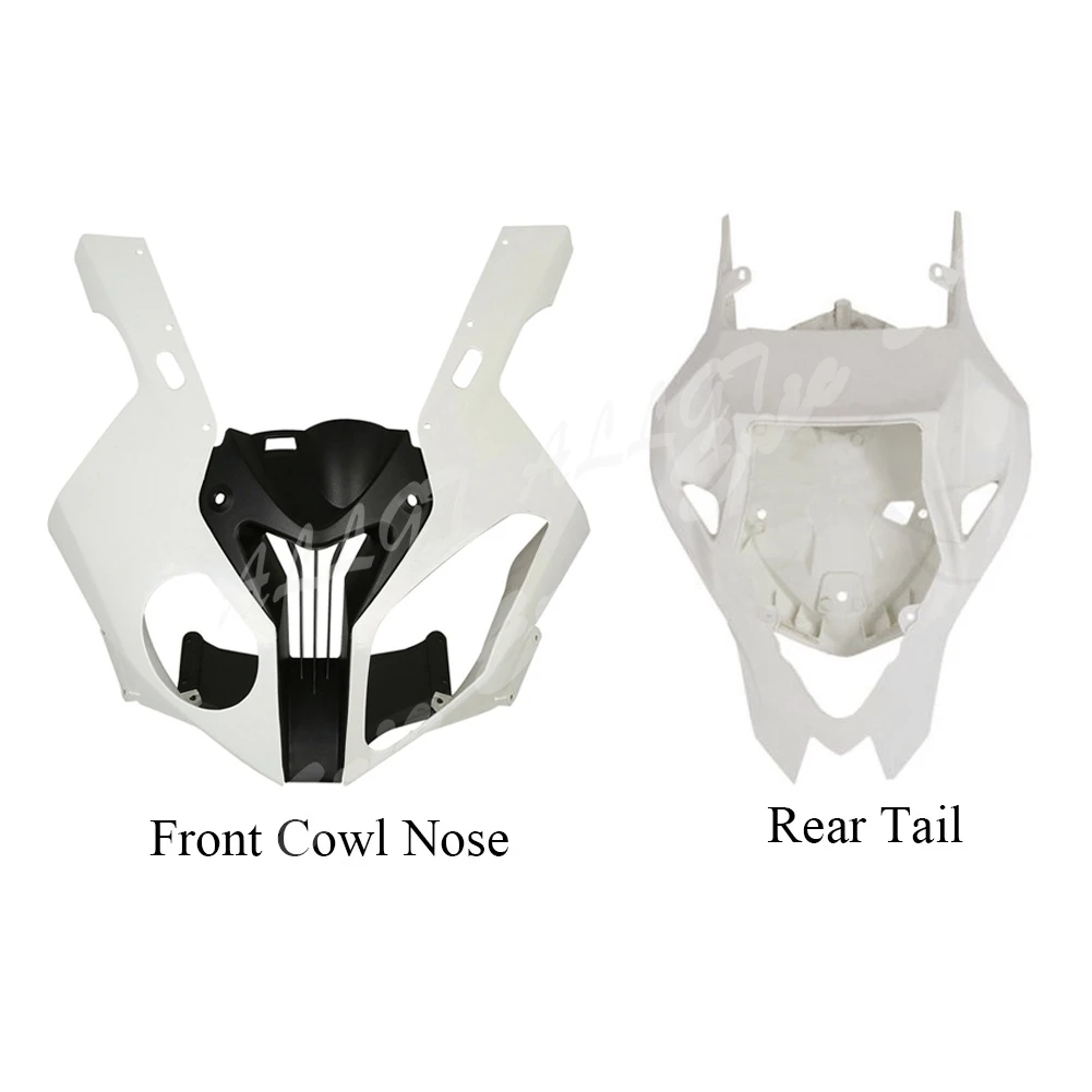 

Unpainted Injection Left Middle Right Front Cowl Nose Rear Tail Fairing For BMW S1000RR 2010 2011 2012 213 2014