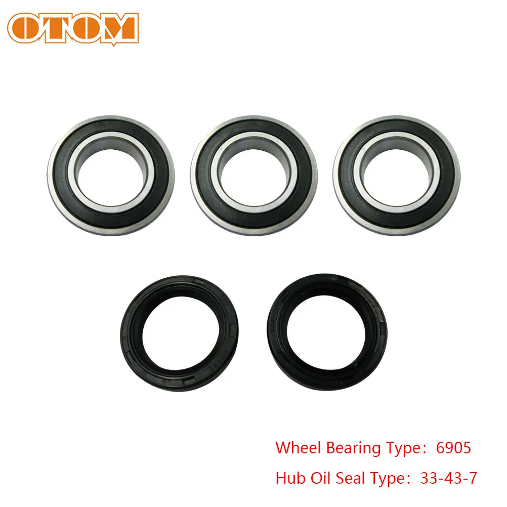 OTOM สำหรับ HONDA CR125R CR250R CR500R CRF150F CRF250R CR125 R CR250 R CR500R รถจักรยานยนต์ Enduro ล้อด้านหลังซีลน้ำมันชุดแบริ่ง