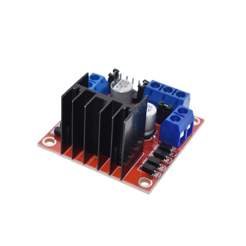 WAVGAT 1PCS New Dual H Bridge DC Stepper Motor Drive Controller Board Module L298N for Arduino smart car robot