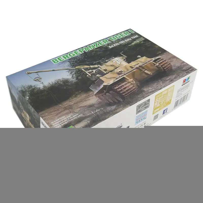 RMF RM5008 1/35 Bergepanzer Tiger I Sd.Kfz.185 Italy 1944 Model Kit