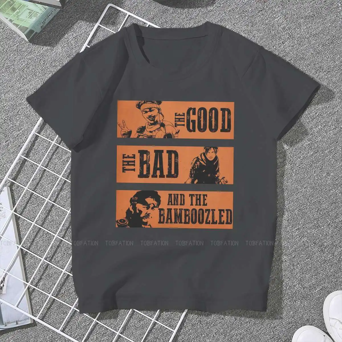 The Good The Bad and The Bamboozled Female Shirts Apex Legends Game Large Vintage Women Tshirts Harajuku Casual Feminine Blusas