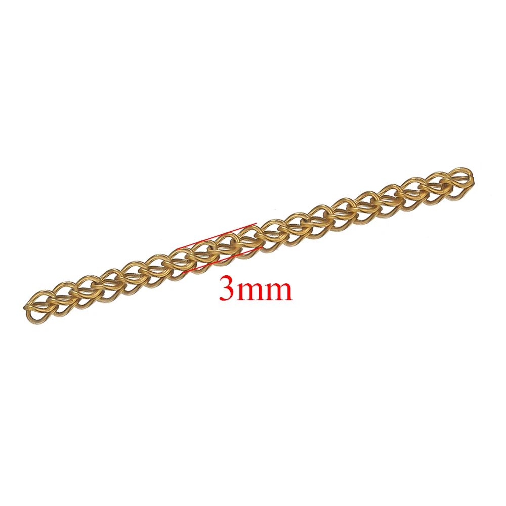 50 Stück Edelstahl-Verlängerungsketten, 5 cm (2 Zoll), Verlängerungsverbinder für DIY-Schmuckherstellung, Armbänder, Halsketten-Zubehör – Detail 7