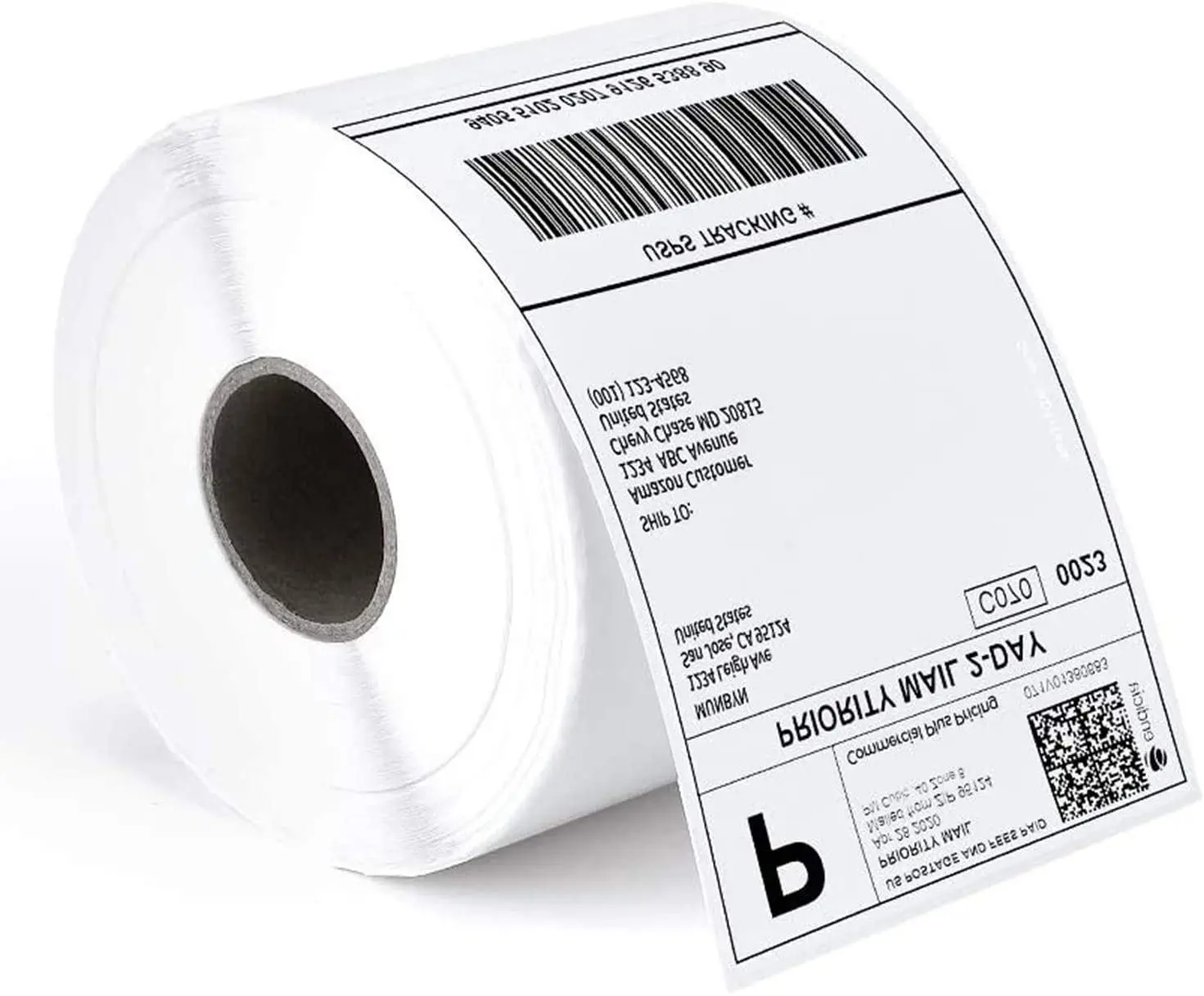 NETUM 110mm Thermal Printing Paper for Thermal Printer Barcode Sticker/Label/Adhensive Thermal Type for NT-LP110A /9220