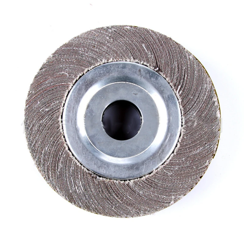 150*25mm Abrasive Flap Wheel Sanding Disc Cloth Mop Wheel for Metal Wood Polishing Grinding