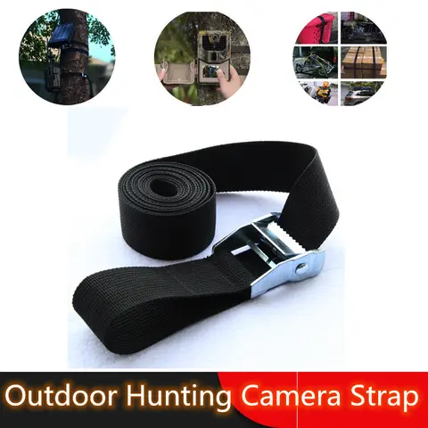 사냥 트레일 카메라 보안 트랩 게임 카메라에 사용되는 야외 방수 카메라 고정 스트랩 숲 야생 동물 카메라에 사용