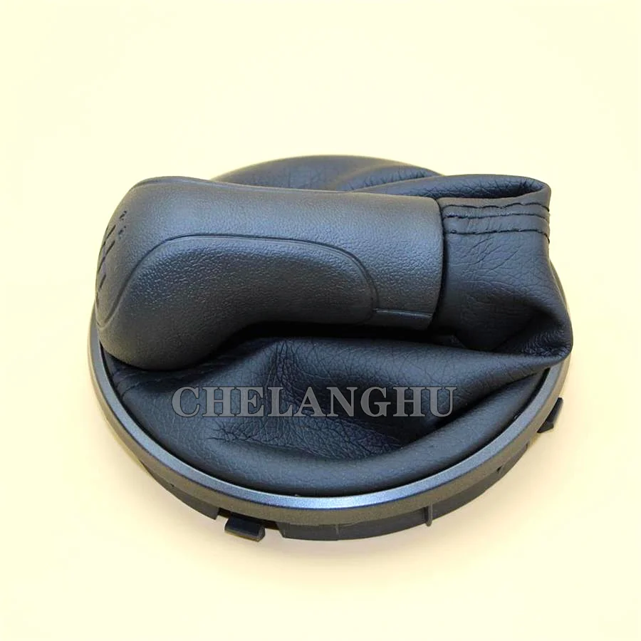 Car 5 Speed Gear Stick Shift Knob PU Leather Boot For Skoda Fabia 2 II MK2 Combi 2007 2008 2009 2010 2011 2012 2013 2014