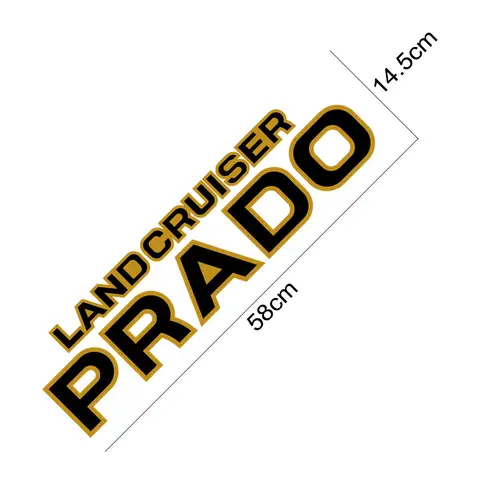 8 best sales Prado-klistermärke - №4