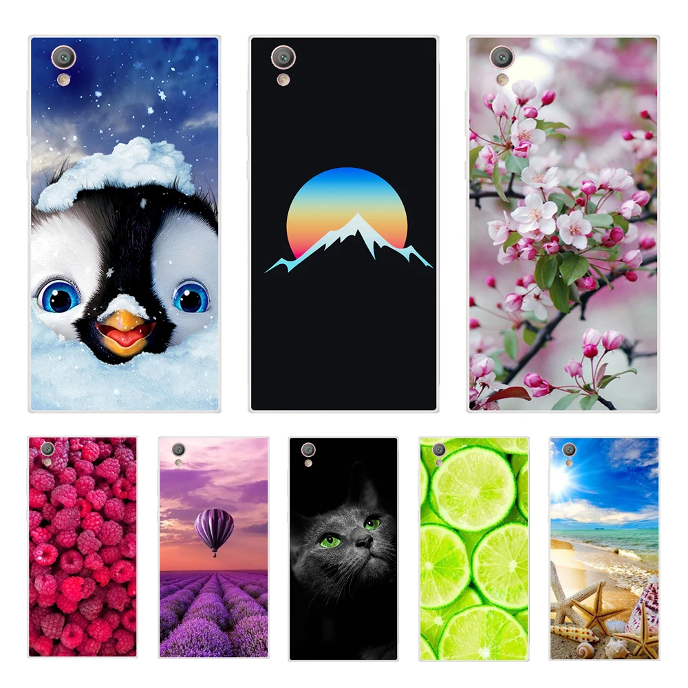 Coque For Sony Xperia L1 Case G3311 G3312 G3313 Case Soft TPU Cover For Sony Experia L1 For Sony Xperia L1 full protective