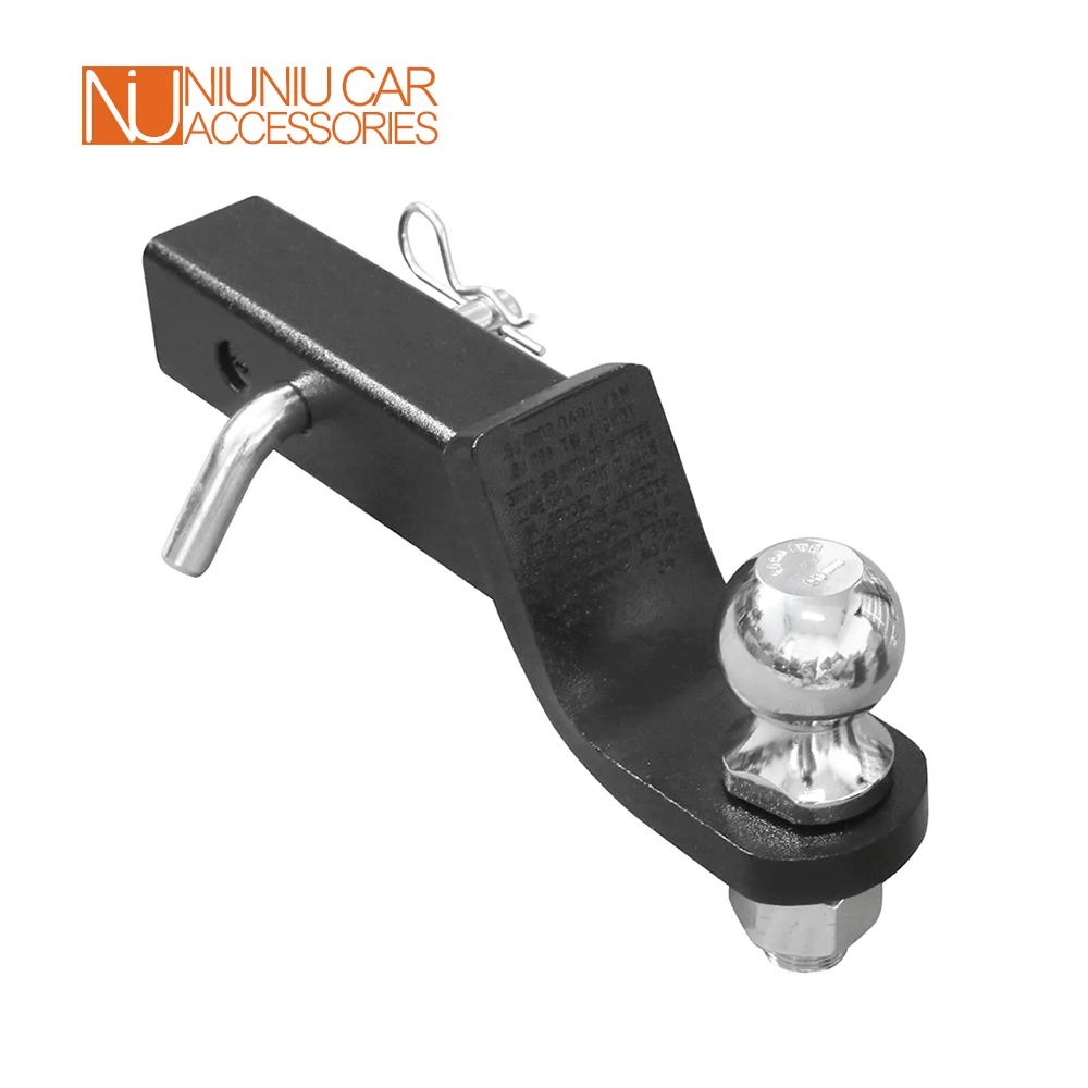 ตัวยึดลูกบอลแบบดรอปฮิทช์สำหรับรถพ่วงเหล็กขนาด 2 นิ้ว รับน้ำหนักได้ 5000 ปอนด์ ใช้ได้กับตัวรับขนาด 2 นิ้ว แบบสองระดับ สำหรับอุปกรณ์เสริมเรือและรถบ้าน