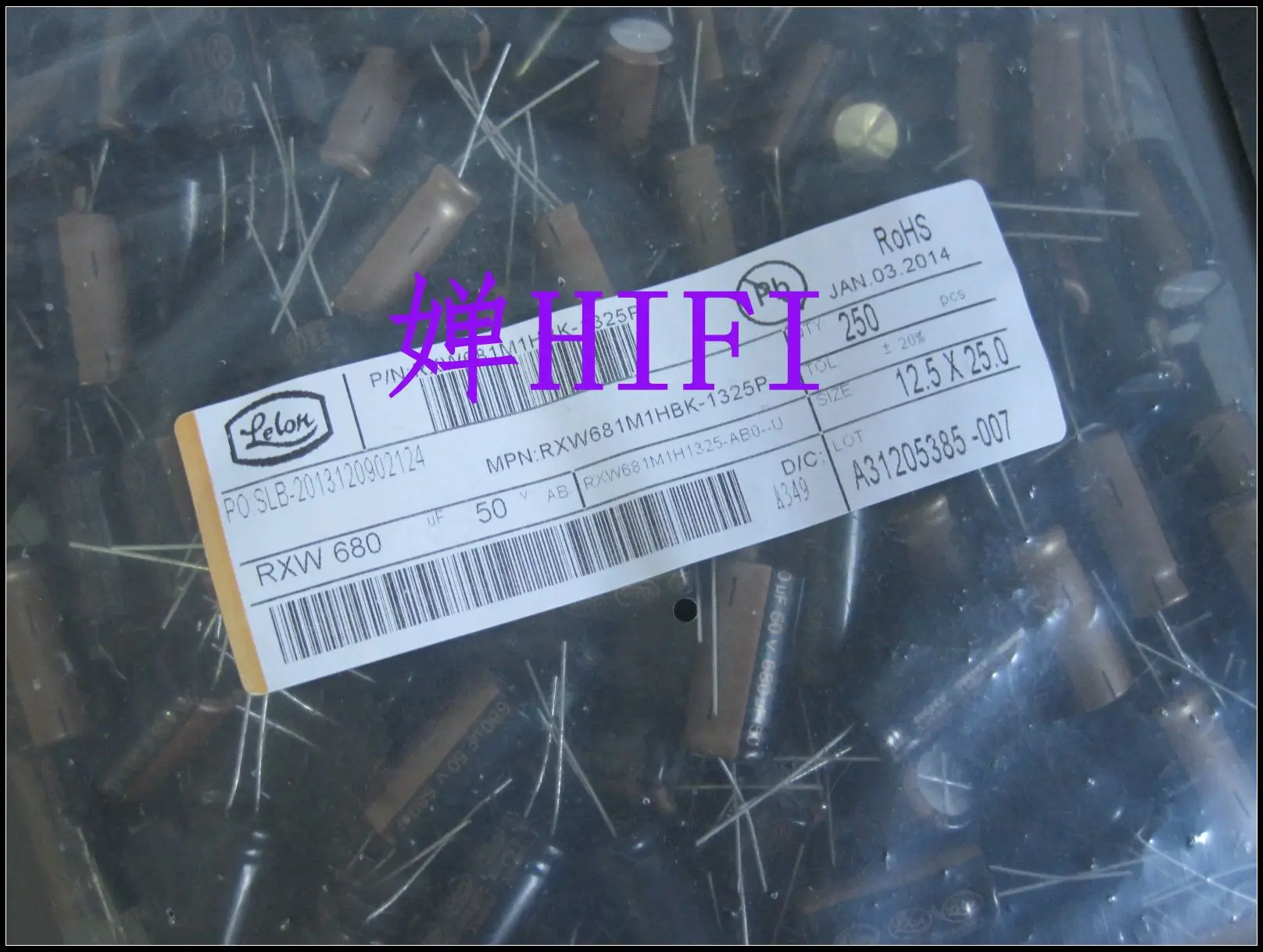 30pcs/lot Original Taiwan LELON All series of aluminum electrolytic capacitors free shipping