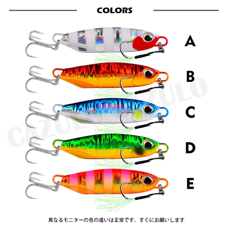 غرق طعم صيد معدن الصيد اكسسوارات إغراء Isca الأوزان الاصطناعية 15-60 جرام الطعم باس Peche En Mer ل اليوسفي الأسماك معالجة Leurre