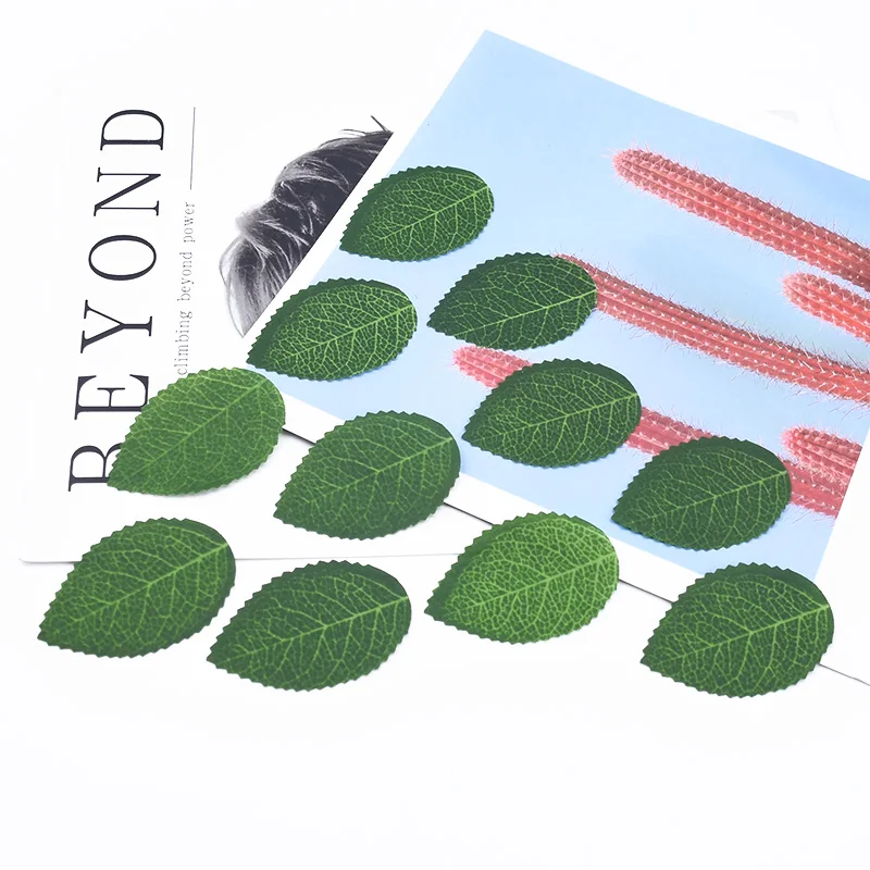 100 Pieces Artificial Leaves Fake Flowers Home Decoration Accessories Candy Box Decorative Flowers Wreaths Bridal Accessories