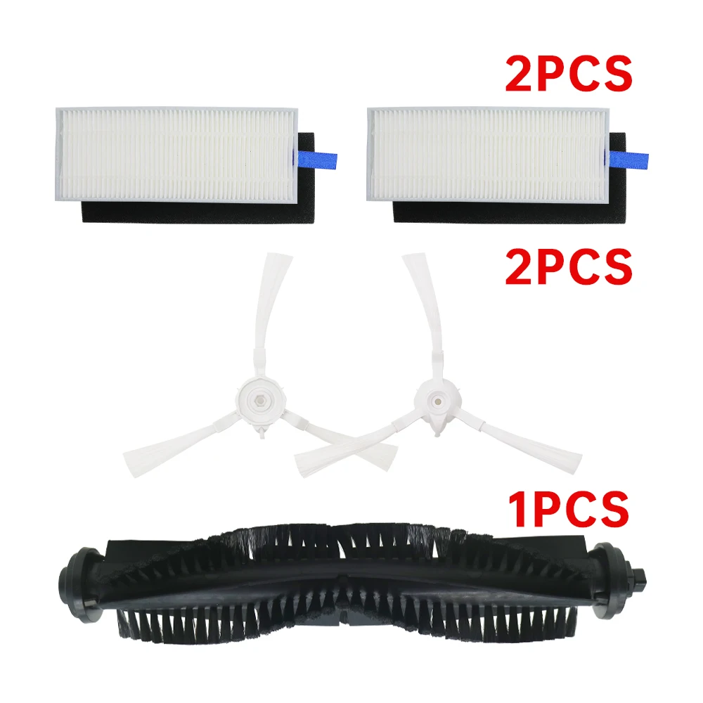 Spazzola principale rotolo spazzola spazzola laterale Mop panno filtro HEPA per Qihoo 360 S6 aspirapolvere robot ricambi accessori