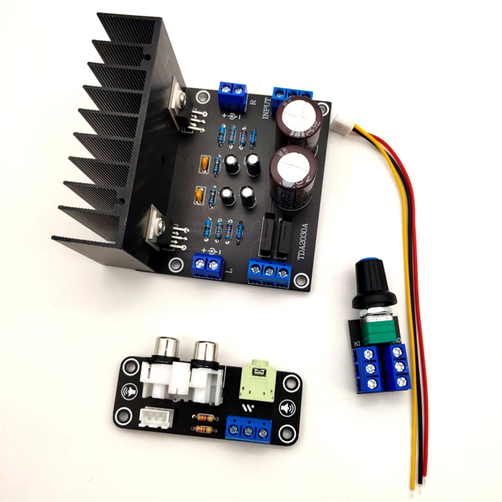 1pcs-10pcs TDA2030A 2X15W 듀얼 채널 스테레오 앰프 AMP Pure After Stage 파워 앰프 완제품 보드