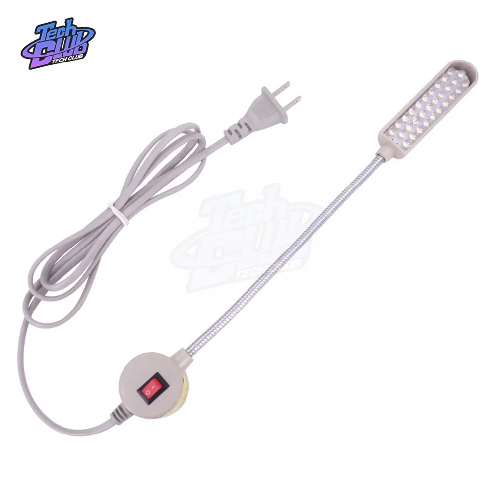 Imagem -06 - Super Brilhante Máquina de Costura Roupas Luz 30 Led Lâmpada Trabalho Flexível Luz para Bancada Torno Broca Imprensa