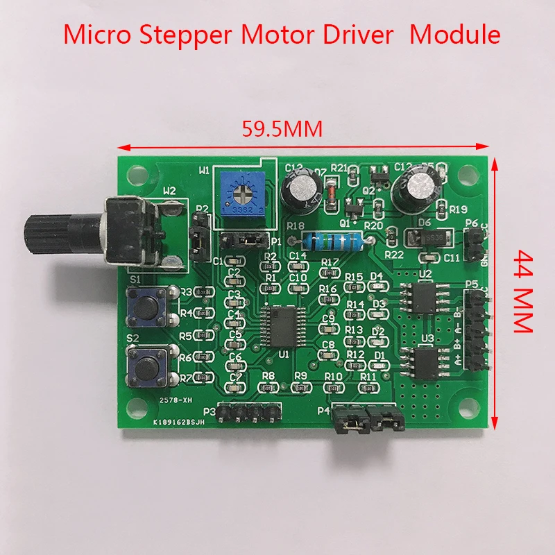 Egyenáram 5V-12V 6V többfunkciós stepper motoros vezető sebesség Számvevő Modul Pást számára 2-phase 4-wire 4-phase 5-wire stepping motoros