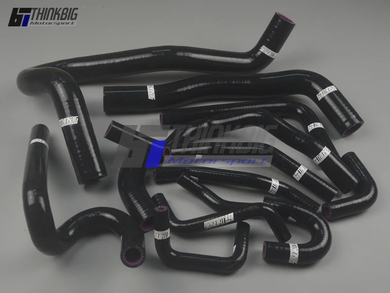 Silicone Radiator Hose Kit For 07-11 Honda Civic Type-R FD2 2.0L K20A & 07-09 Honda Civic Mugen RR K20A