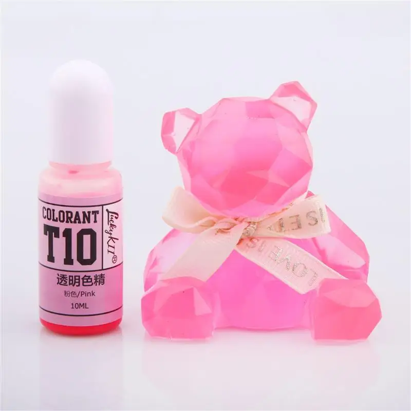 10ml de resina clara pigmento epóxi pigmento cor essência líquido arte tinta diy artesanato líquido corante resina molde jóias fazendo