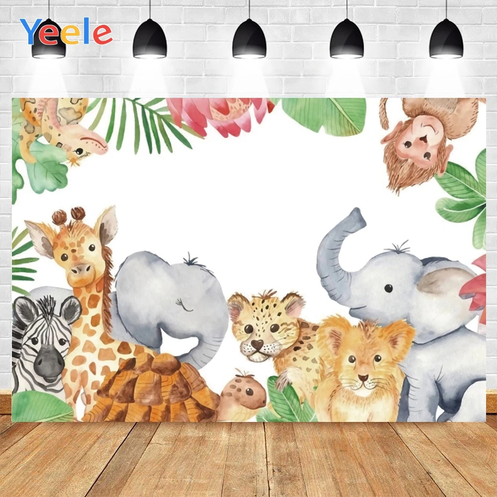 Birthday Gifts Photo Background Photophone Kinds Of Animals Photography Backdrops Studio Shoots for Decoration Customized Size