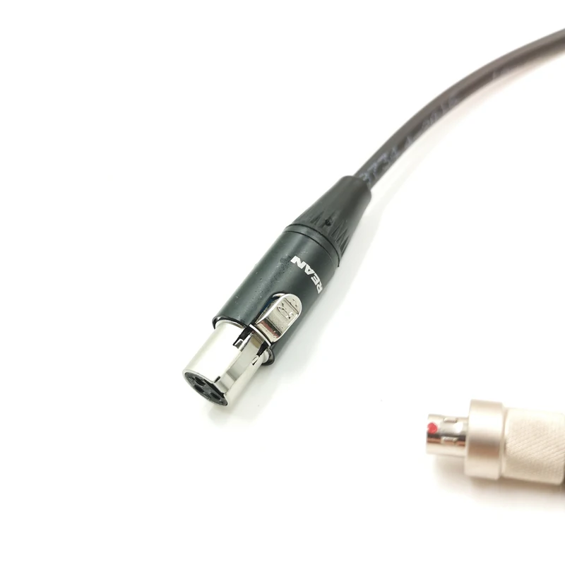 FVB 00 3 Pin Male Plug to TA3F Cable for Sennheiser SK2000, ZAXCOM ZFR300,Zaxcom ZFR400 Audio Line