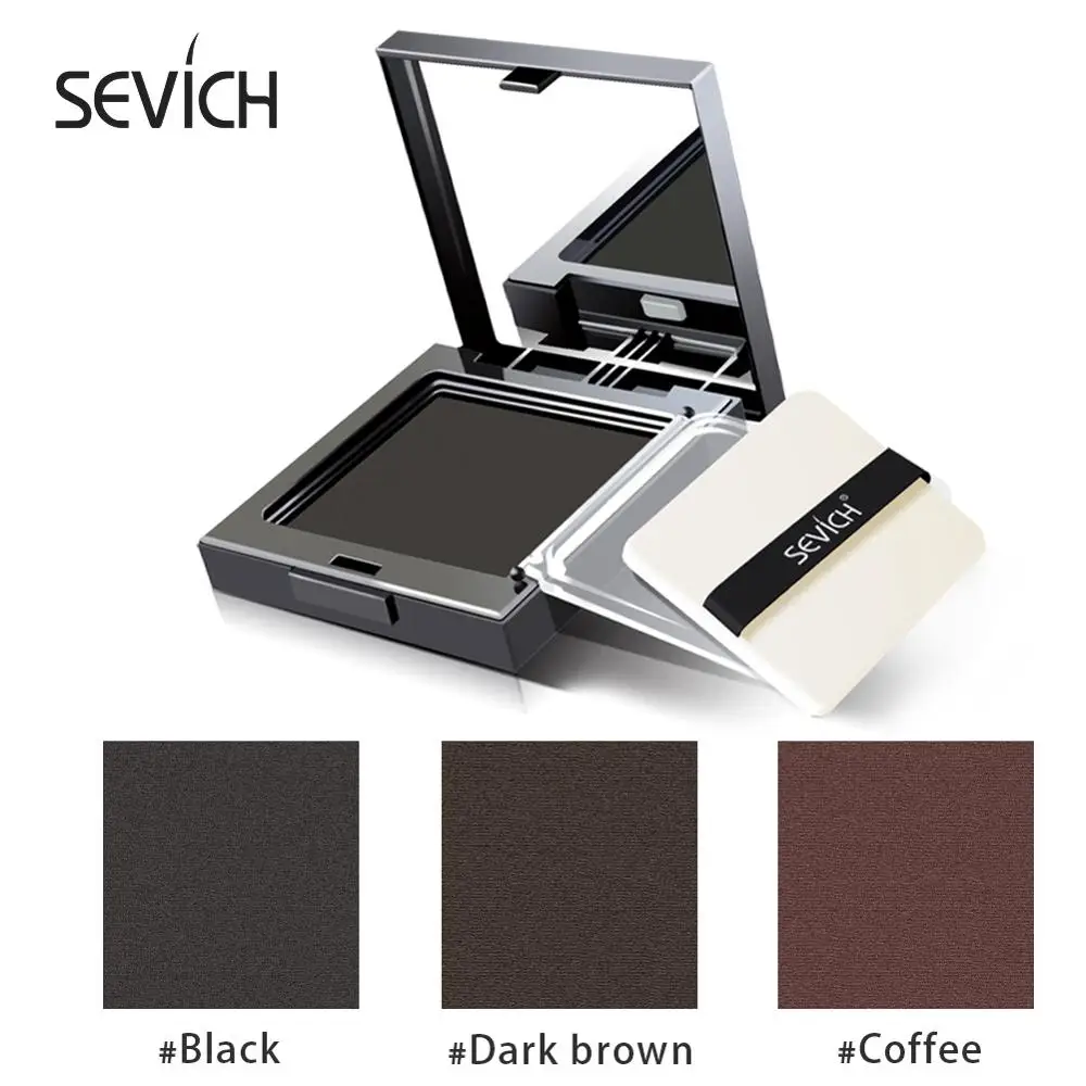 Sevich Instantly Water Proof Hair Line Powder In Hair Color Edge Control Hair Line Shadow Makeup Hair Concealer Root Cover Up