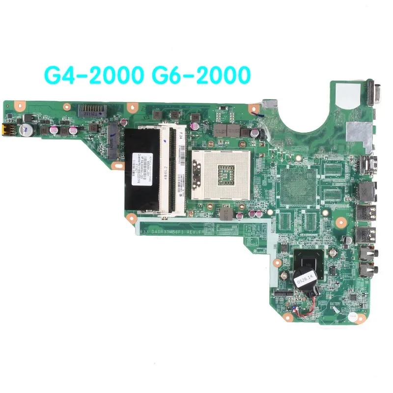 

Подходит для материнской платы ноутбука HP G4-2000 G6-2000 680568-001 DA0R33MB6F1, материнская плата 100% протестирована, полностью работает