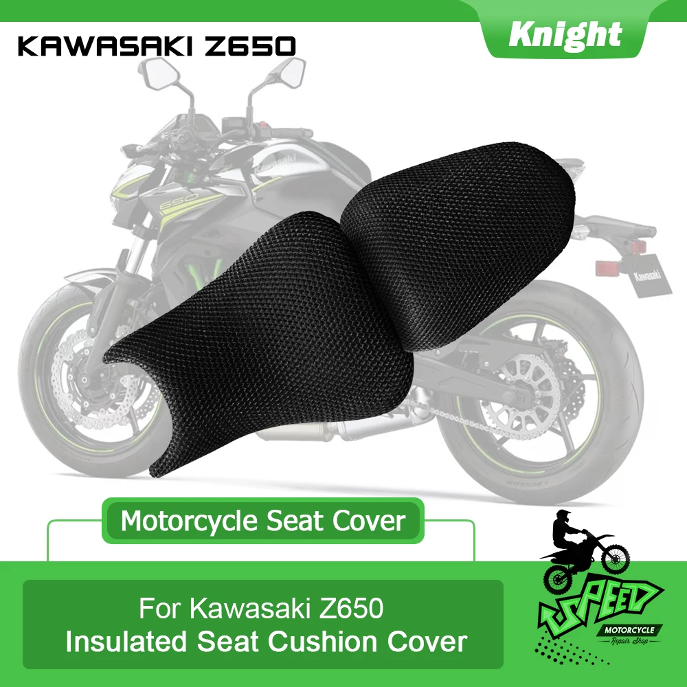 

Suitable for Kawasaki Ninja 650 Z650 2017-2020 Motorcycle Mesh Seat Cover Cushion Thermal Insulation Breathable Sunscreen Net