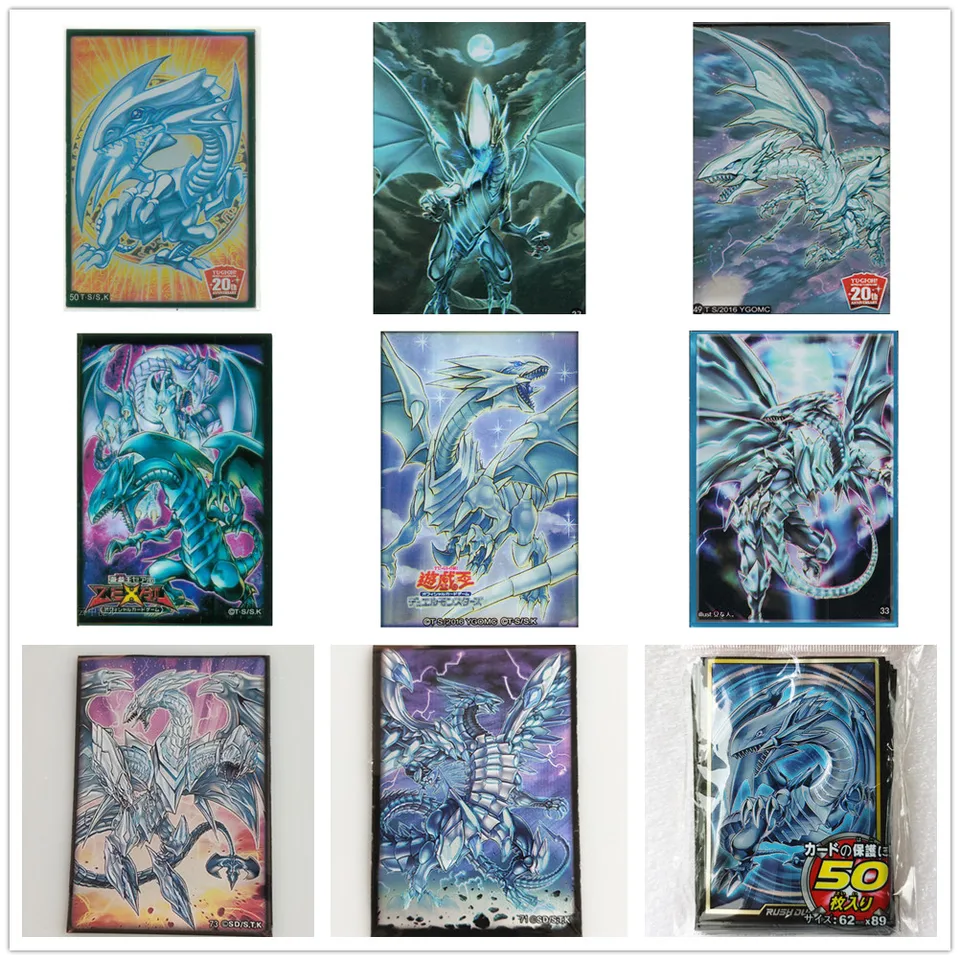 blue eyes white dragon card sleeves Border Sleeves Blue Eyes – Sleevescard