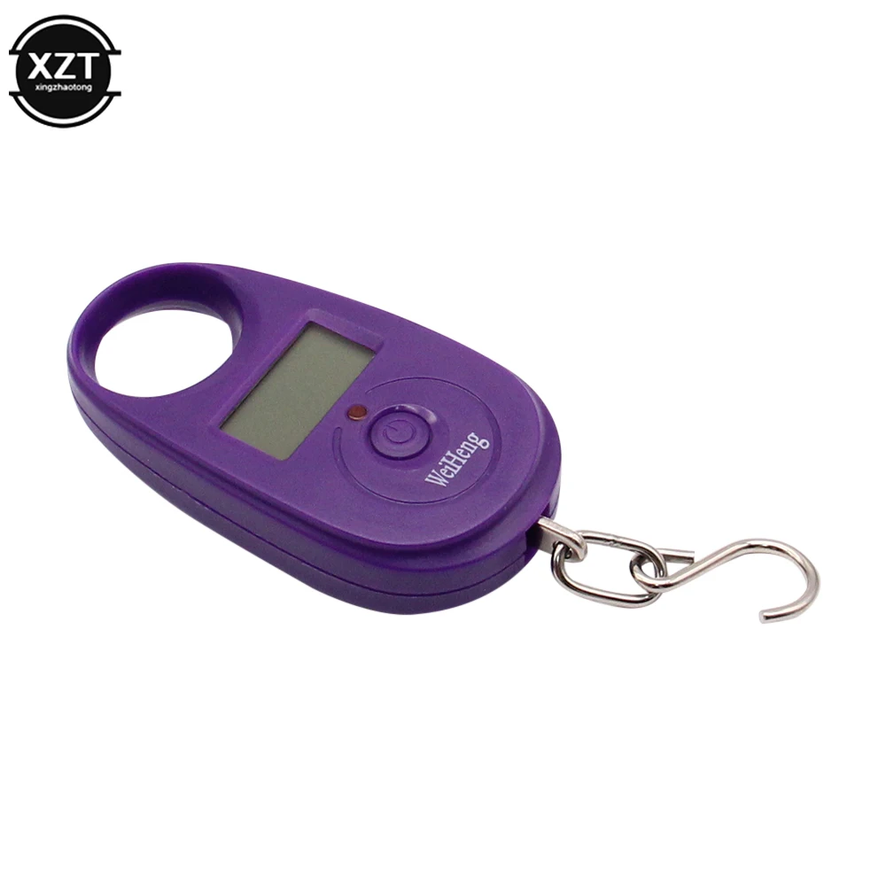 Mini Portable Digital Scale Luggage Scale With LCD Display 25kg/5g Hanging Electronic Scale Pocket Hook Kitchen Weighing Supply