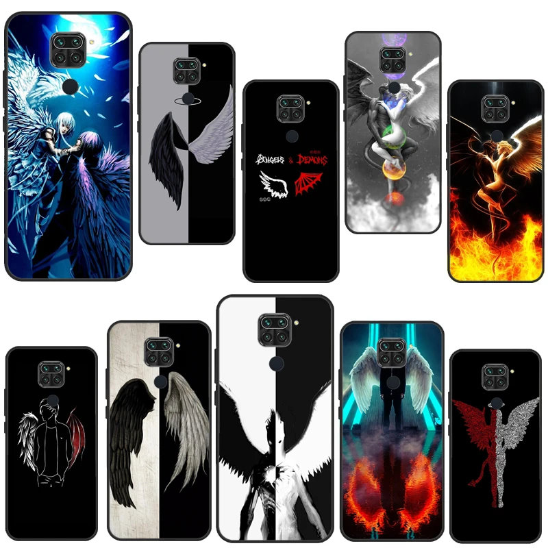 Чехол Devil Angel для Xiaomi Redmi Note 11 10 9 8 12 Pro Plus 12S 11S 10S, чехол для Redmi 12C 10C 10A 9C