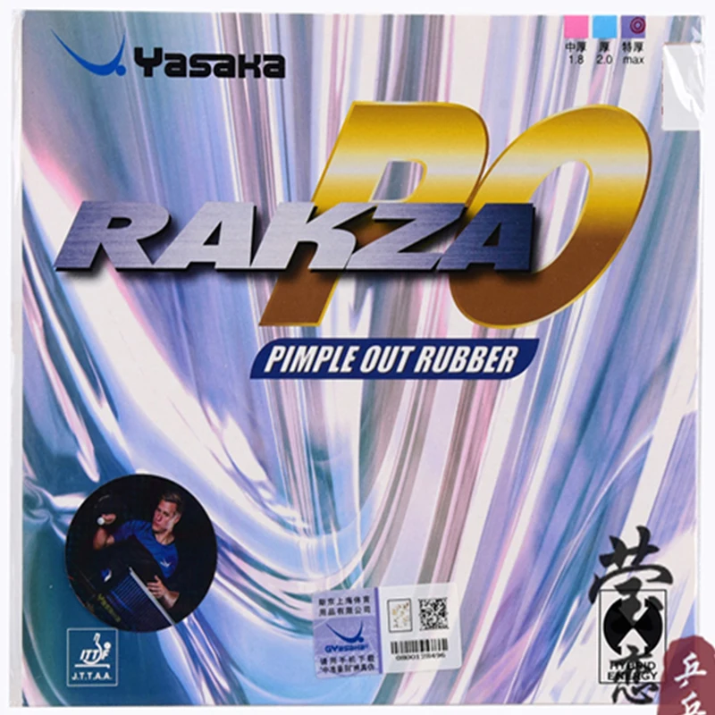 Yasaka RAKZA PO RK B-78 table tennis rubber table tennis rackets pimles out racquet sports table tennis paddles