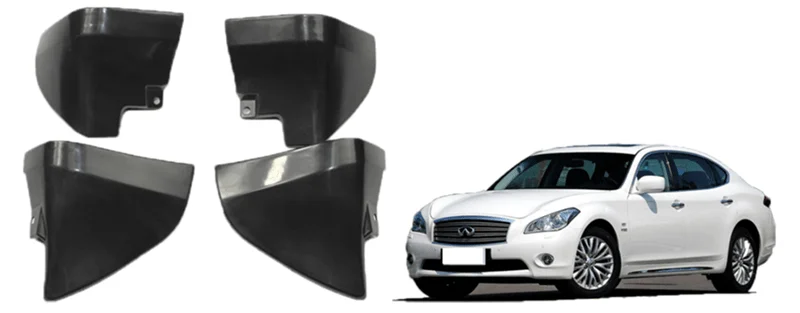 

Брызговики для Infiniti Q70 M Series M25 M35h M37 M56 Q70 2011-2014, 4 шт.