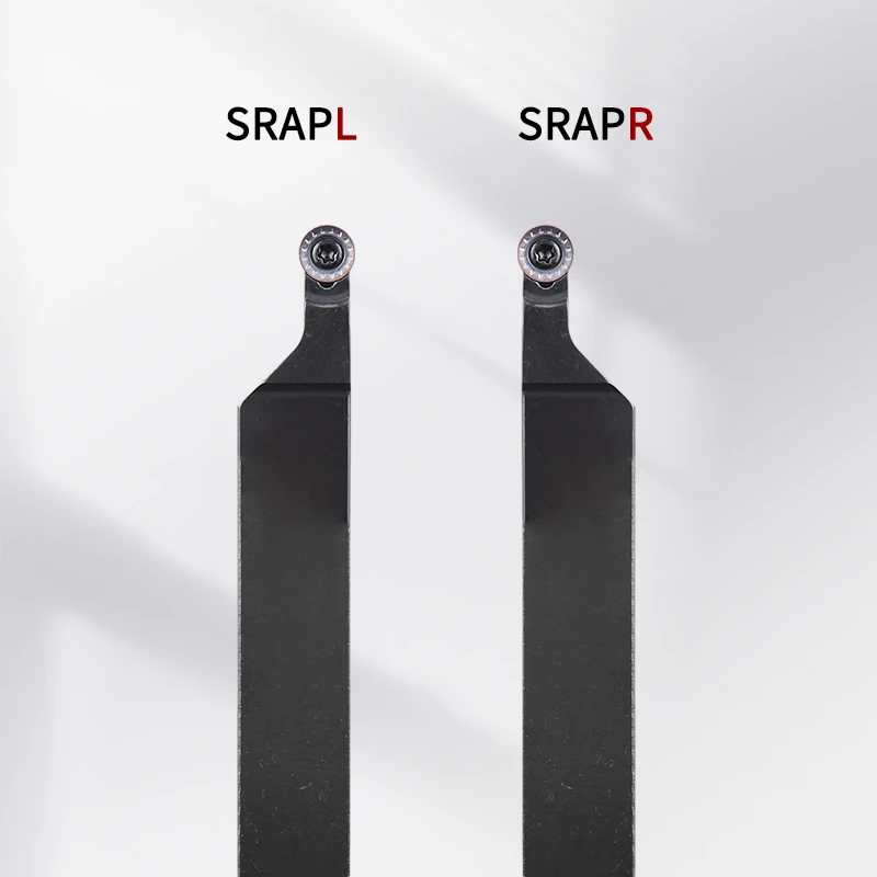 SRAPR External tool holder boring bar SRAPR1616/2020 /2525/3232 Carbide insert RPMT12 turning tool holder CNC lathe cutting tool