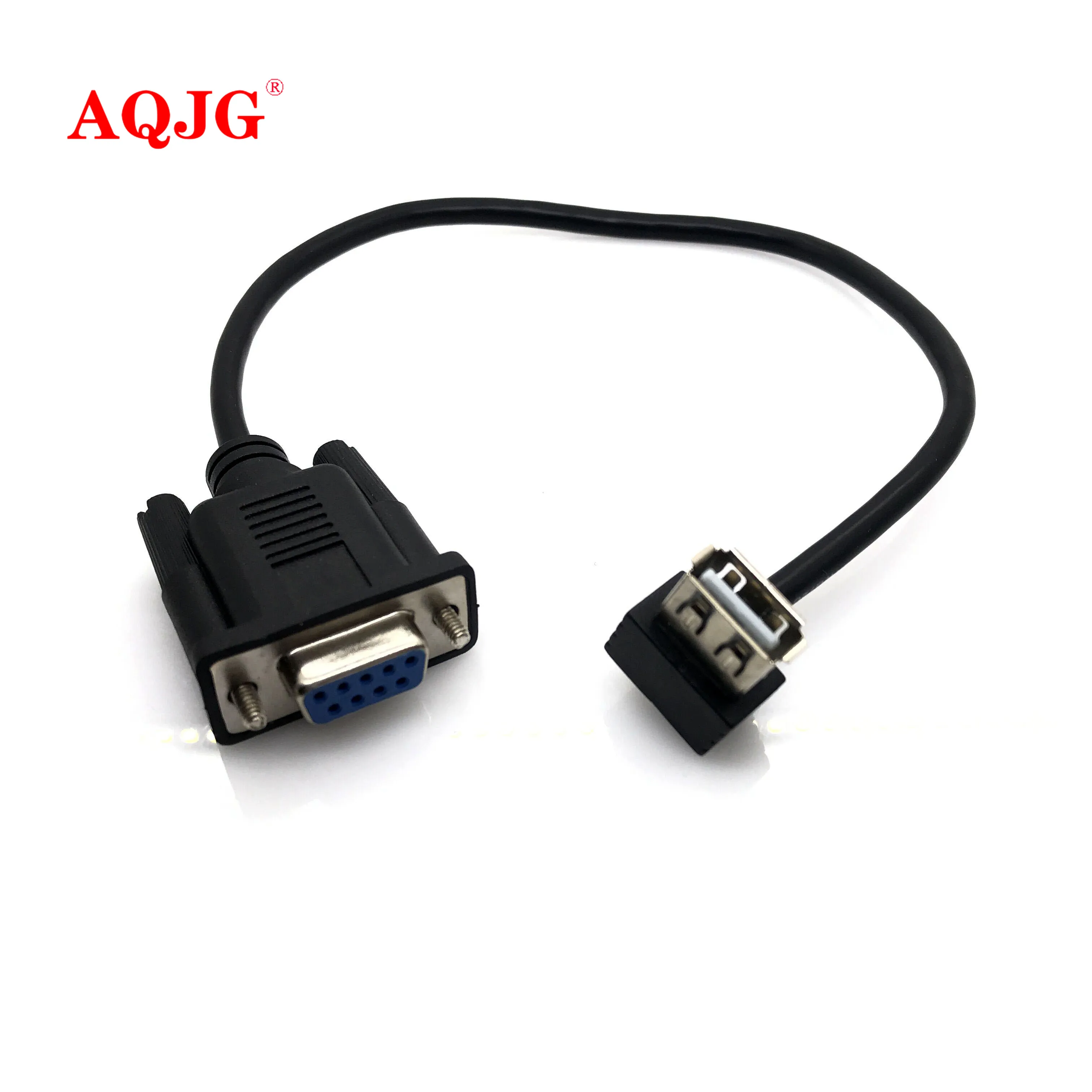 RS232 DB9 Female to USB 2.0 A Female Serial Cable Adapter Converter 8\