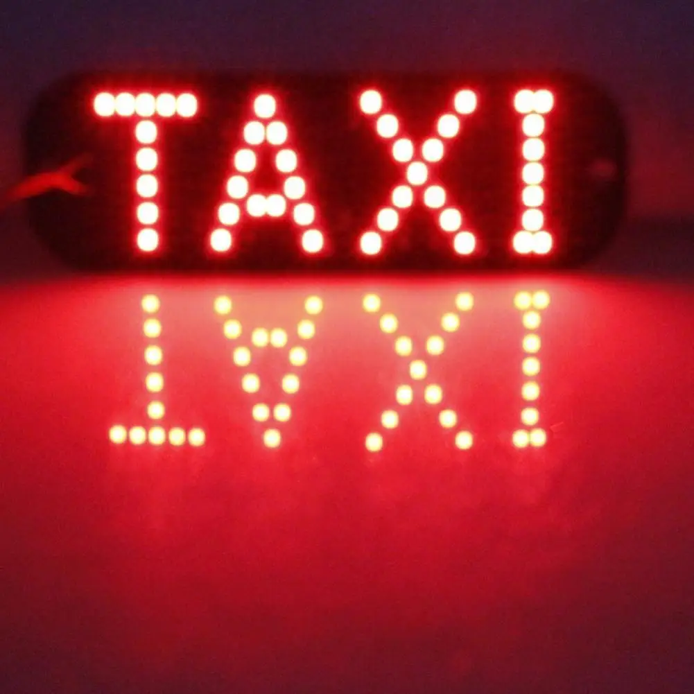 80% New Arrival 2021 Taxi LED License Plate Car Signal Light Windscreen Taxi Sign Light Indicator Lamp