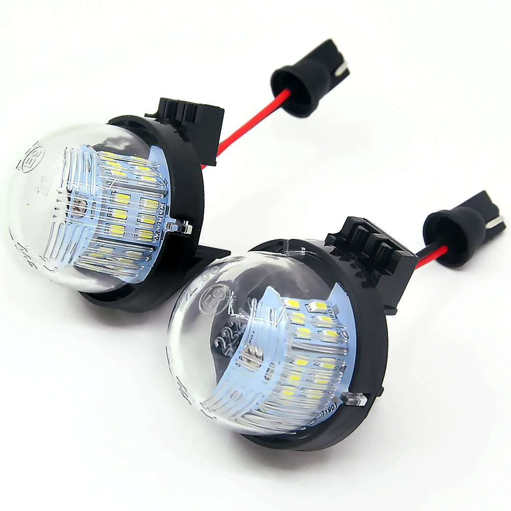 1 Pair For Suzuki Wagon R MC# MH2# For Alto HA 12# 22# HE 2# For Jimny JB 23W LED License Plate Number Lamp Signal Light