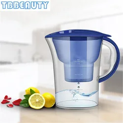 2.5L Huishoudelijke Alkalisch Water Filter Pitcher Met Universele Filter Draagbare Plastic Water Pitcher Water Filter Waterkoker Activated