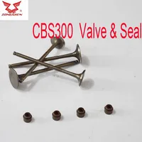 Zongshen cbs250 cbs300 válvula de entrada de salida de motor 250cc sello de válvula de motor de motocicleta