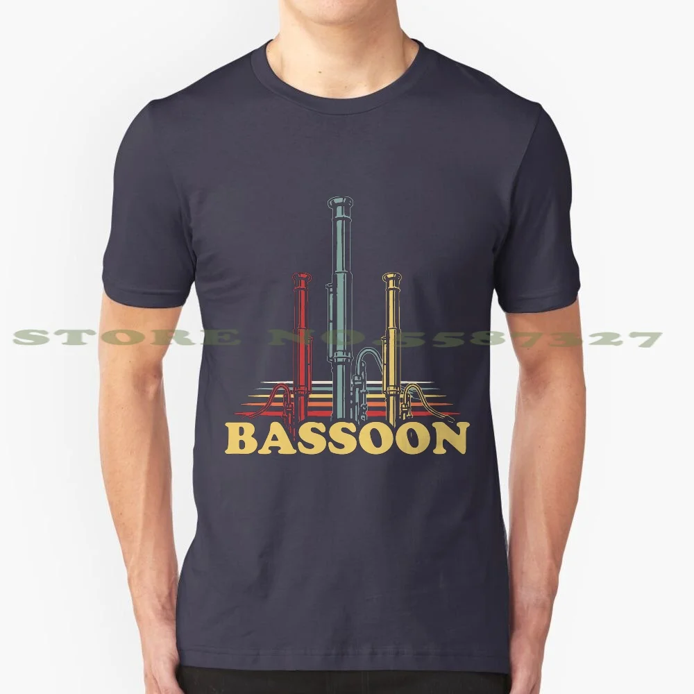 Bassoon Orchestra 100% Cotton T-Shirt Bassoon Player Musician Musical Instrument Classical Music Opera Concert Sound Melody