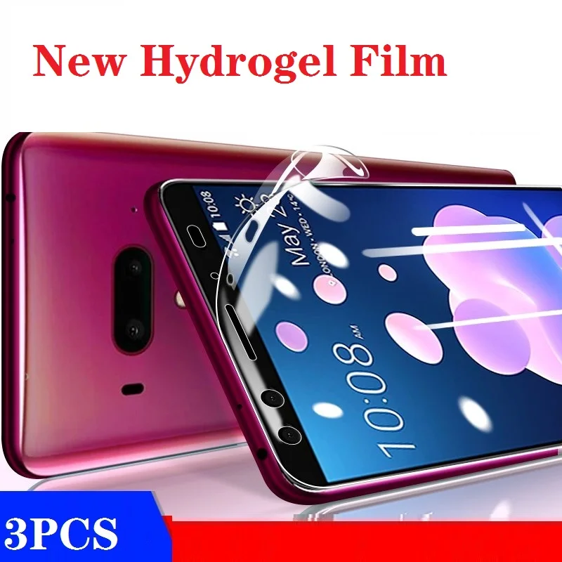 Smartphone 9H Hydrogel Film for HTC U11 Eyes Protective Film for HTC U11 Eyes Screen Protector cover Not Glass