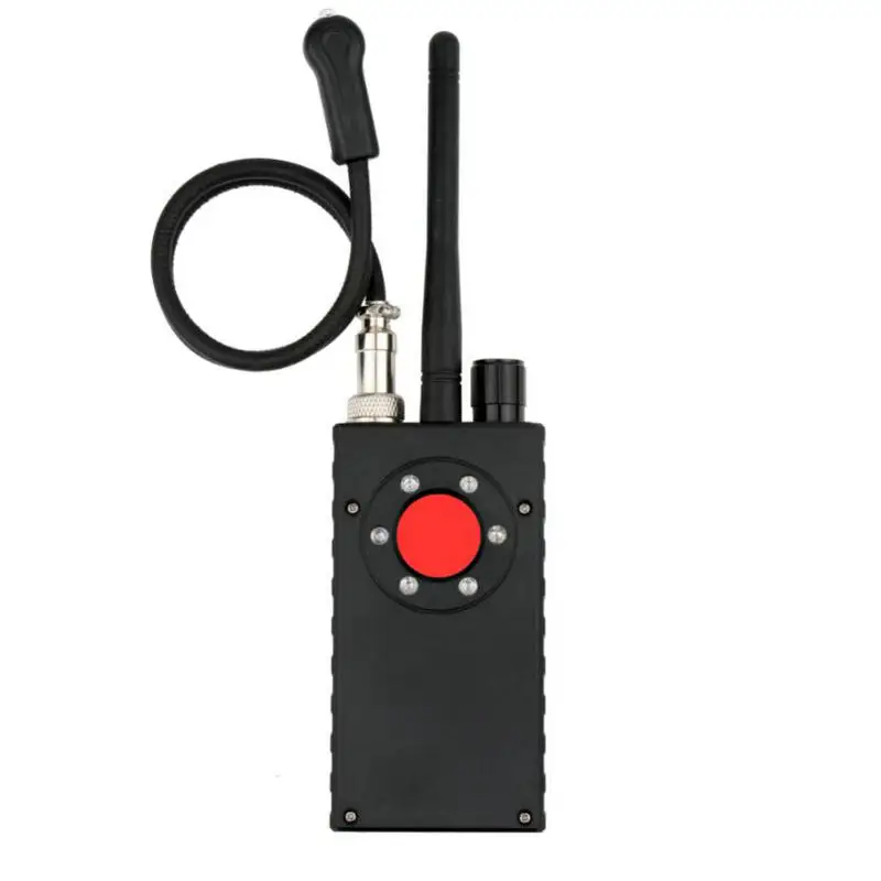 Detektor Anti Mata-mata, Detektor Bug RF Nirkabel, Penyapu Bug Ultra-sensitif untuk Kamera Mini Nirkabel Detektor Perangkat Mendengarkan GSM