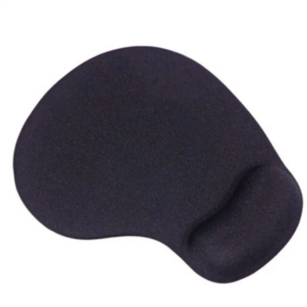 Alfombrilla de ratón con reposamuñecas, soporte ergonómico de goma, Color sólido, para juegos de ordenador