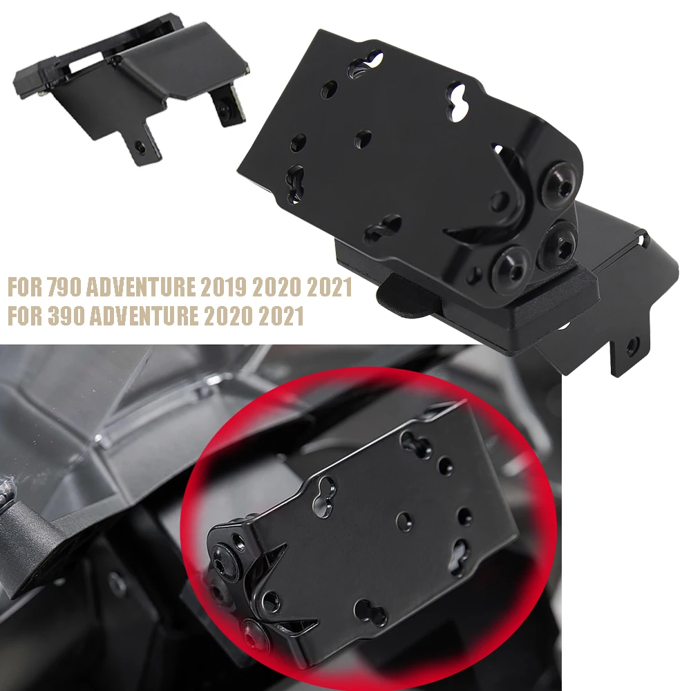 

NEW For 790 ADVENTURE 390 ADVENTURE 250 ADVENTURE 790 ADV Motorcycle SMART PHONE Navigation GPS Plate Bracket Adapt Holder Kit